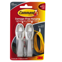 Command Cable Bundler, With Adhesive, 2 Pack